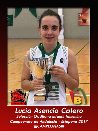 Lucía Asencio campeona de Andalucía 2017