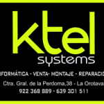 Ktel Systems

Informática Venta Montaje Reparación