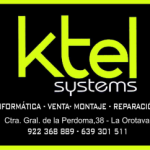 Ktel Systems

Informática Venta Montaje Reparación